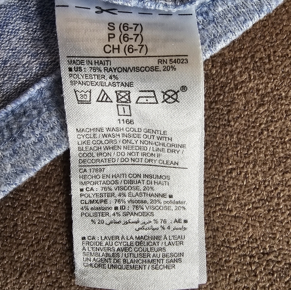 6/$20 Old Navy Lightweight Sweater With Front Tie Size 6-7 Girl - Picture 5 of 5